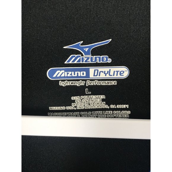 Mizuno DryLite Zip Up Jacket Women's Lightweight Performance Black SZ Large - Picture 2 of 5